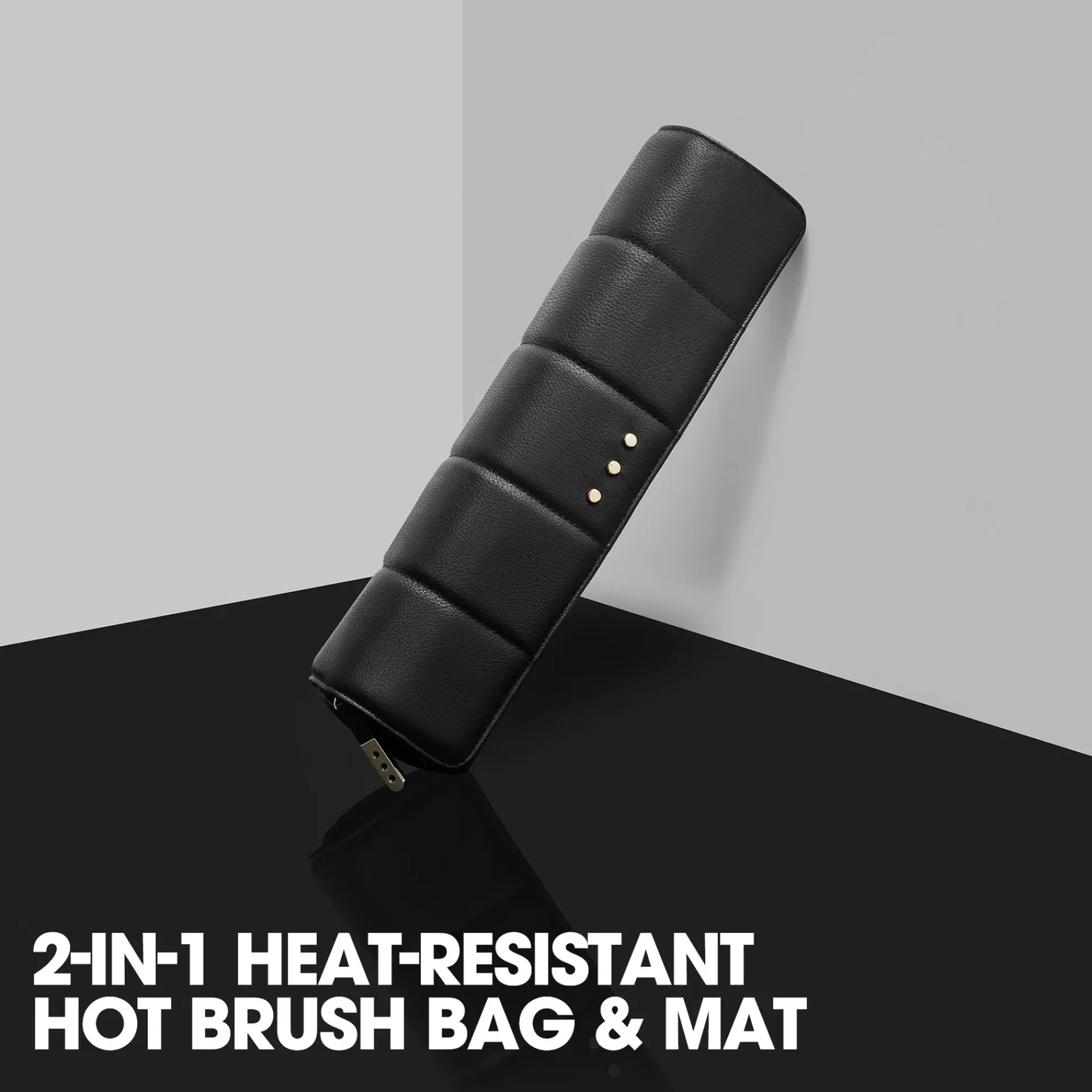 ghd Hiusten Muotoilulaitteet<2-in-1 Heat-Resistant Hot Brush Bag & Mat säilytyslaukku