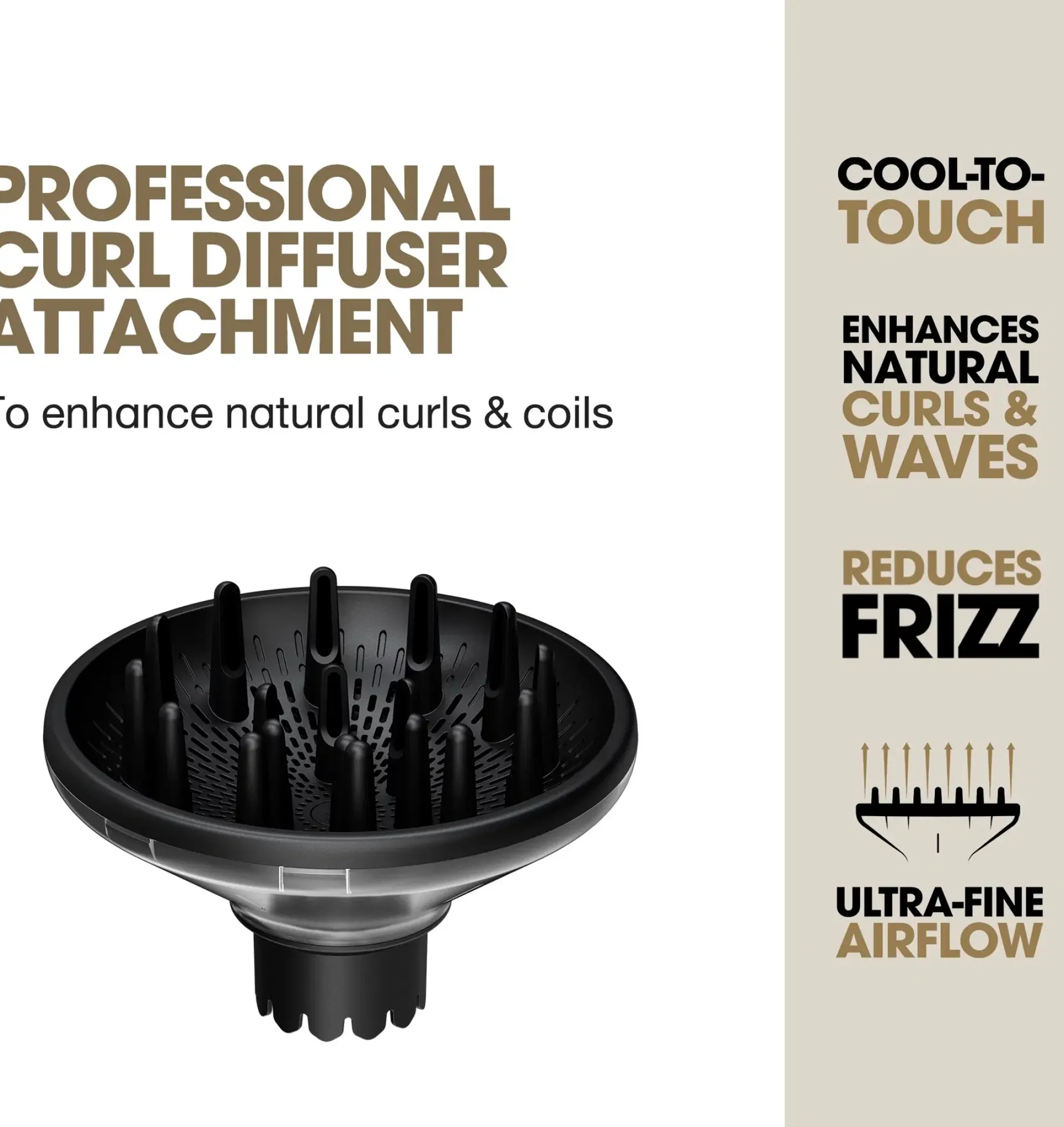ghd Hiusten Muotoilulaitteet<Professional Curly Hair Diffuser suutin