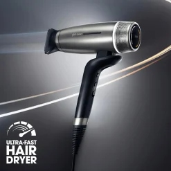 ghd Hiusten Muotoilulaitteet<Speed Titanium Black hiustenkuivaaja