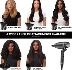 ghd Hiusten Muotoilulaitteet<Speed Titanium Black hiustenkuivaaja