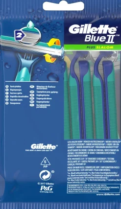 Gillette Parranajo|Karvanpoisto<10kpl BlueII Plus Slalom varsiterä