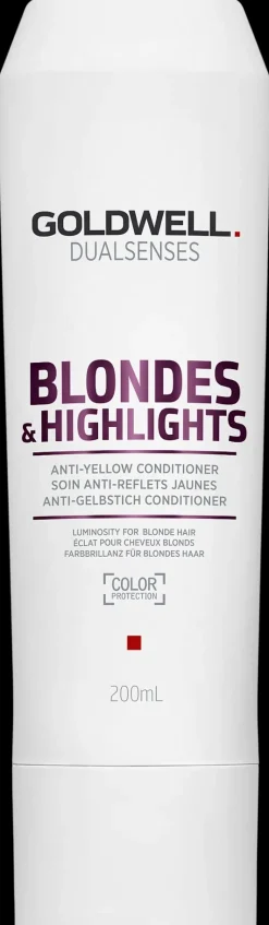 Goldwell Hiustenhoito|Kampaamotuotteet<Dualsenses Blondes & Highlights Anti-Yellow Conditioner hoitoaine 200 ml
