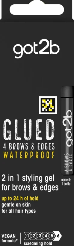 got2b Hiusten Muotoilutuotteet<4 Brows & Edges Waterproof 16ml