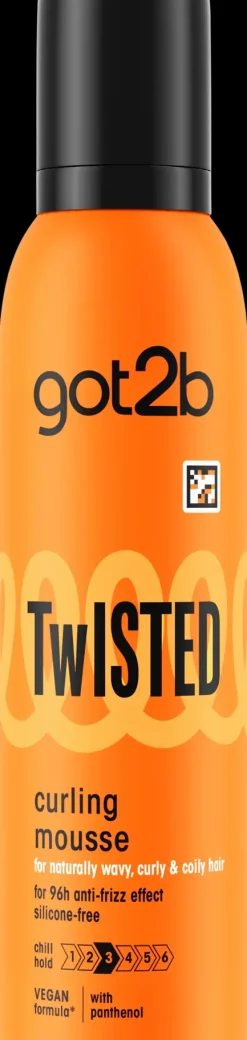 got2b Hiusten Muotoilutuotteet<TwISTED curling mousse 250ml
