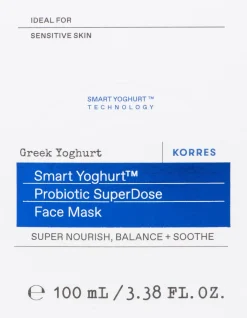 Korres Kasvojenhoito<Greek Yoghurt Smart Superdose kasvonaamio 100ml