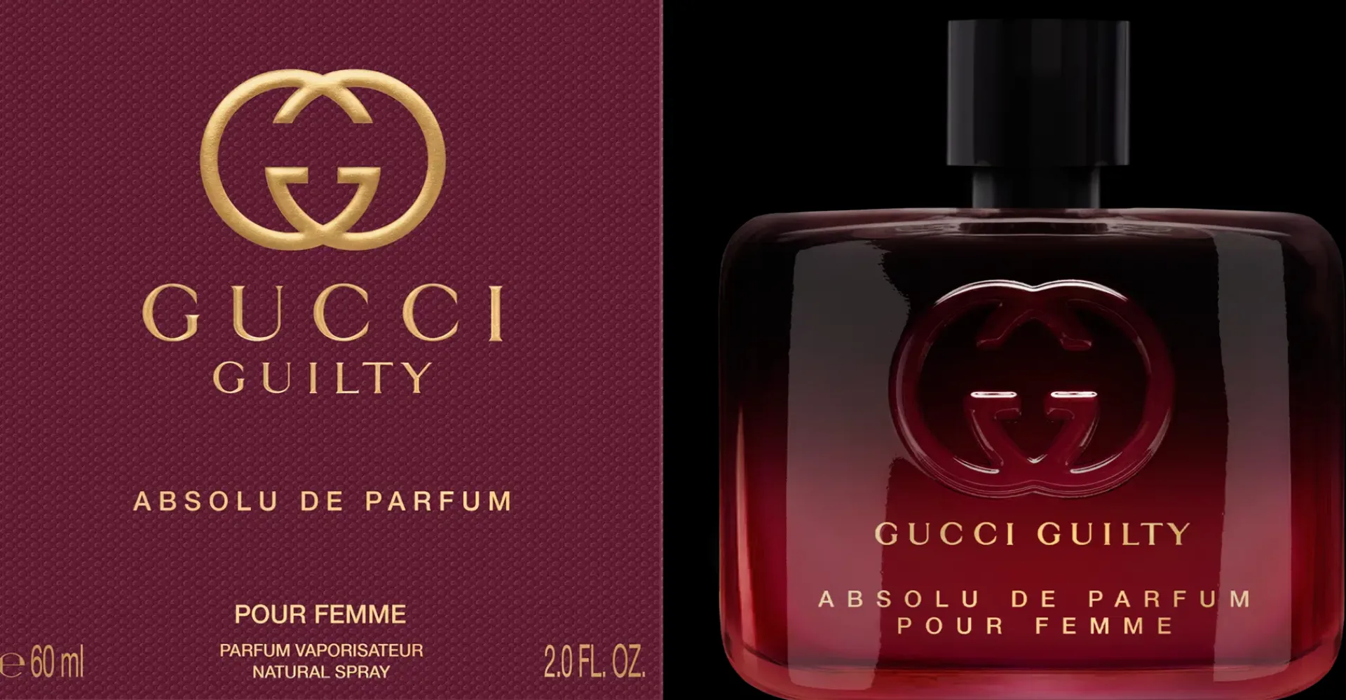 Gucci Hajuvedet<Guilty Pour Femme Absolu Parfum 60 ml -tuoksu