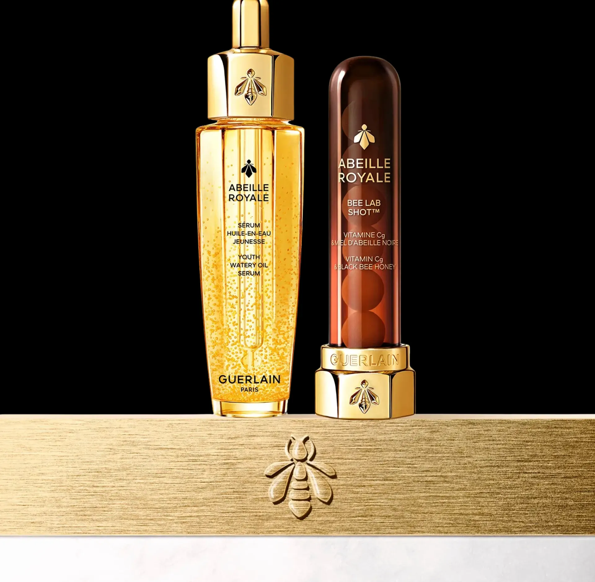 Guerlain Ihonhoitopakkaukset|Kasvojenhoito<Abeille Royale Set Bee Lab Shot + Youth Watery Oil Serum 30 ml