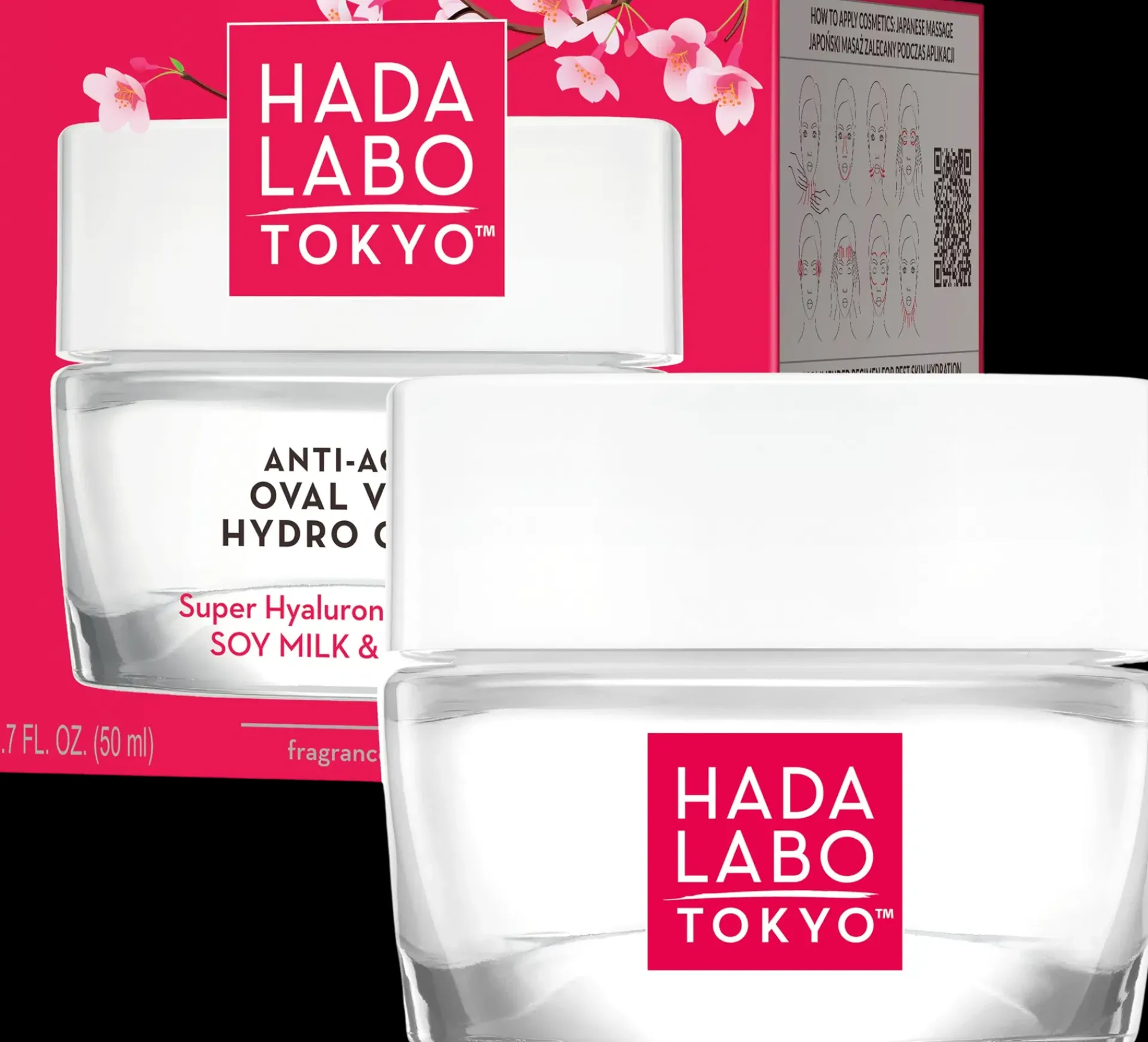 Hada Labo J-Beauty|Kasvojenhoito<Anti-Aging Oval V-Lift Hydro Cream kosteusvoide 50ml