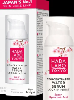 Hada Labo J-Beauty|Kasvojenhoito<Concentrated Water Serum Lock-in-Moist seerumi 30ml