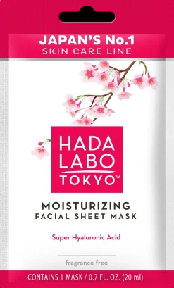 Hada Labo J-Beauty|Kasvojenhoito<Moisturizing Facial Sheet Mask kasvonaamio 20ml