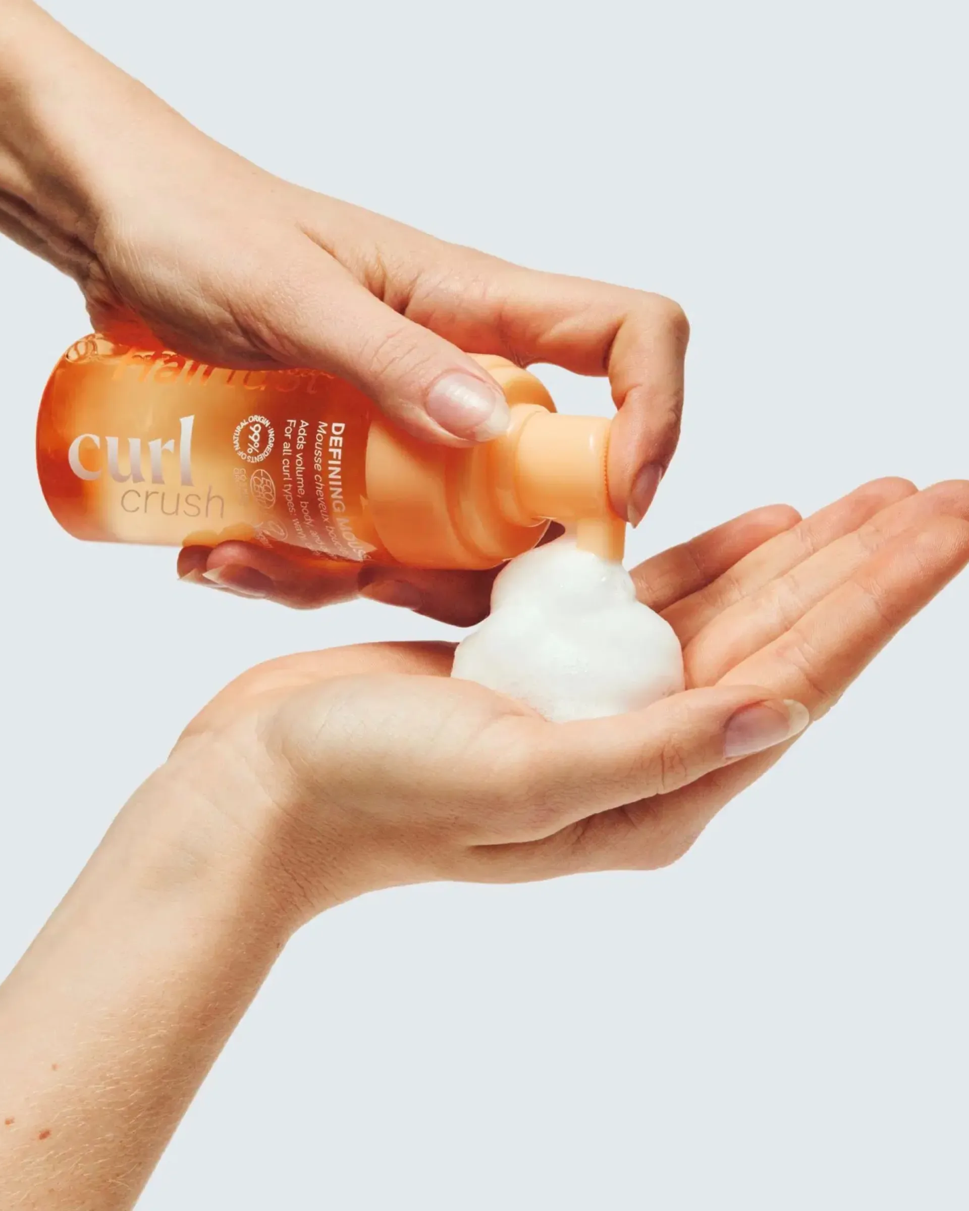 Hairlust Hiusten Muotoilutuotteet<Curl Crush Defining Mousse muotovaahto kiharille hiuksille 110 ml