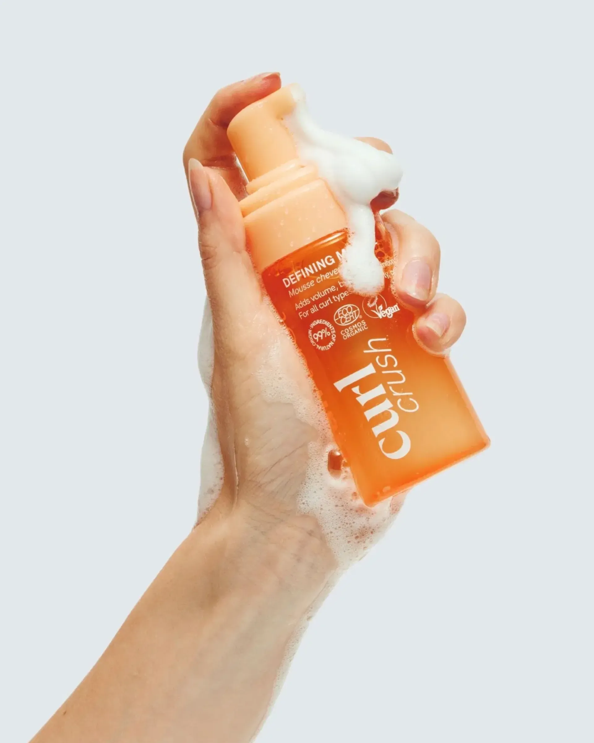 Hairlust Hiusten Muotoilutuotteet<Curl Crush Defining Mousse muotovaahto kiharille hiuksille 110 ml