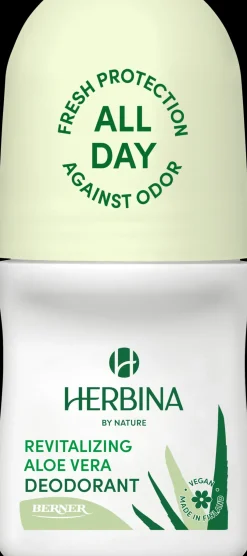 Herbina Vartalonhoito<50ml deodorantti roll-on Revitalizing Aloe Vera