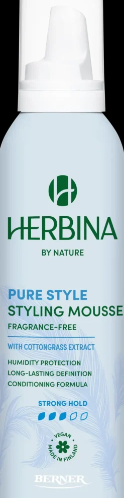 Herbina Hiusten Muotoilutuotteet<200ml Pure Style Styling Mousse