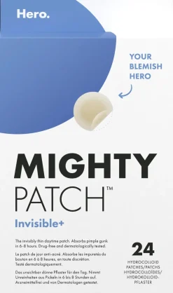 Hero Korealainen Ihonhoito|Kasvojenhoito<Mighty Patch Invisible+ -finnilaastari päiväkäyttöön 24 kpl