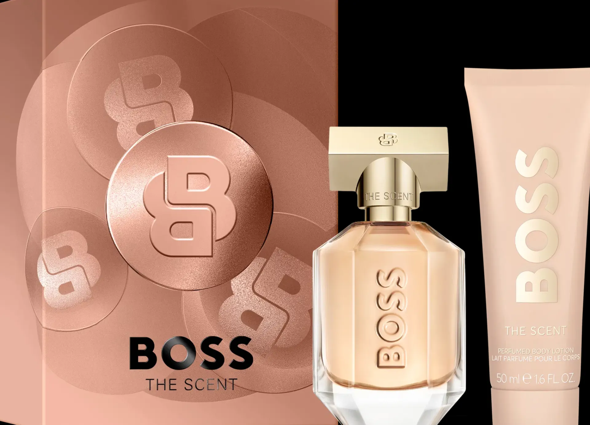 BOSS tuoksut Tuoksupakkaukset|Tuoksupakkaukset<Hugo Boss The Scent for Her lahjapakkaus