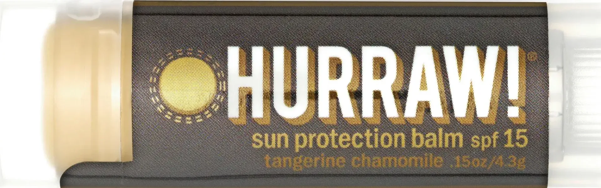 Hurraw! Kasvojenhoito<Sun Protection Balm SPF 15 huulivoide 4,3 g