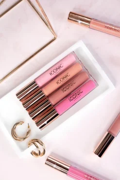 ICONIC LONDON Huulimeikit<Lip Plumping Gloss -huulikiilto 5 ml Nearly nude