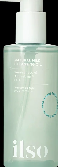 Ilso Korealainen Ihonhoito|Kasvojenhoito<Natural Mild Cleansing Oil-Puhdistusöljy 200 ml