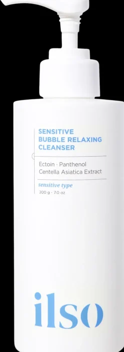 Ilso Korealainen Ihonhoito|Kasvojenhoito<Sensitive Bubble Relaxing Cleanser-Puhdistusaine 200g
