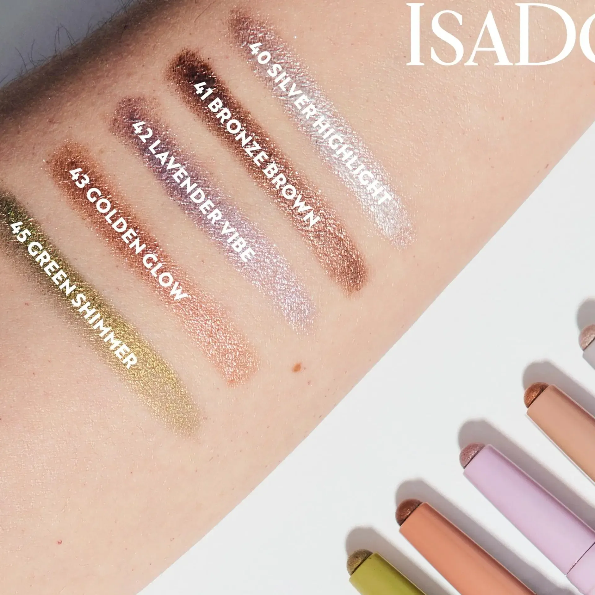 IsaDora Silmämeikit<Shimmer Eyeshadow Stick luomiväri 1,2 g