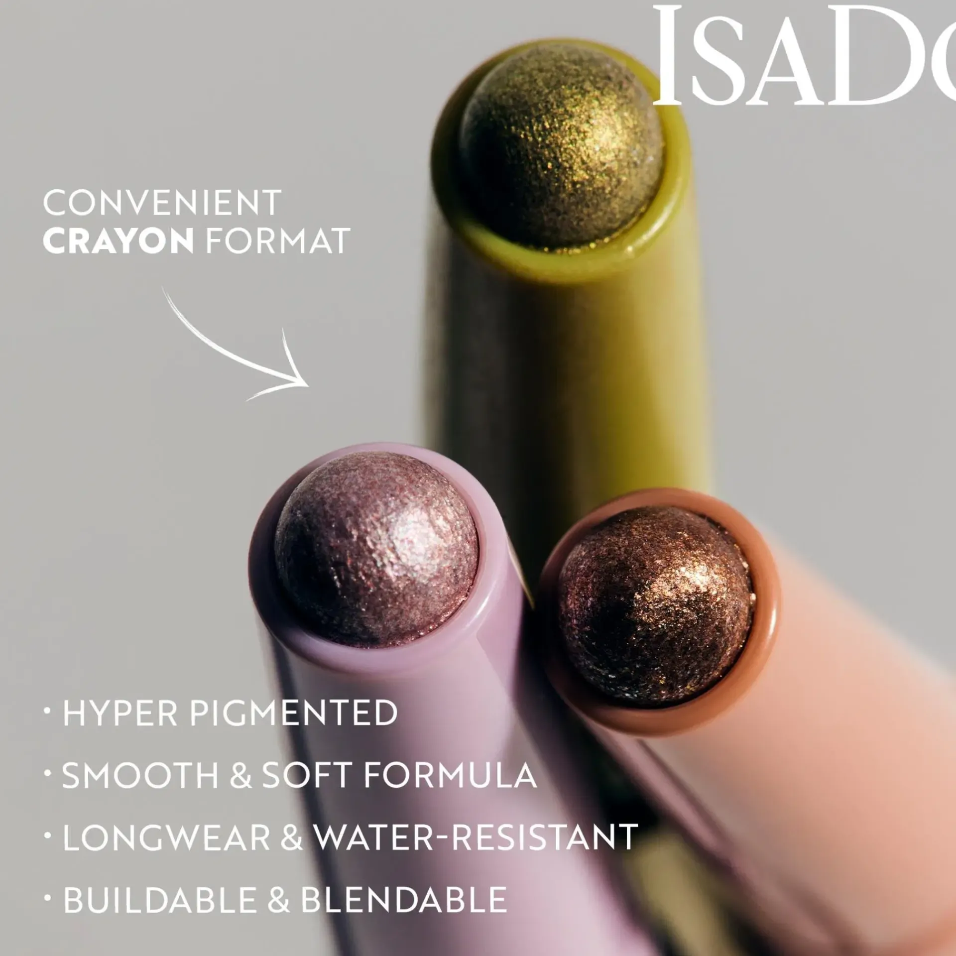 IsaDora Silmämeikit<Shimmer Eyeshadow Stick luomiväri 1,2 g