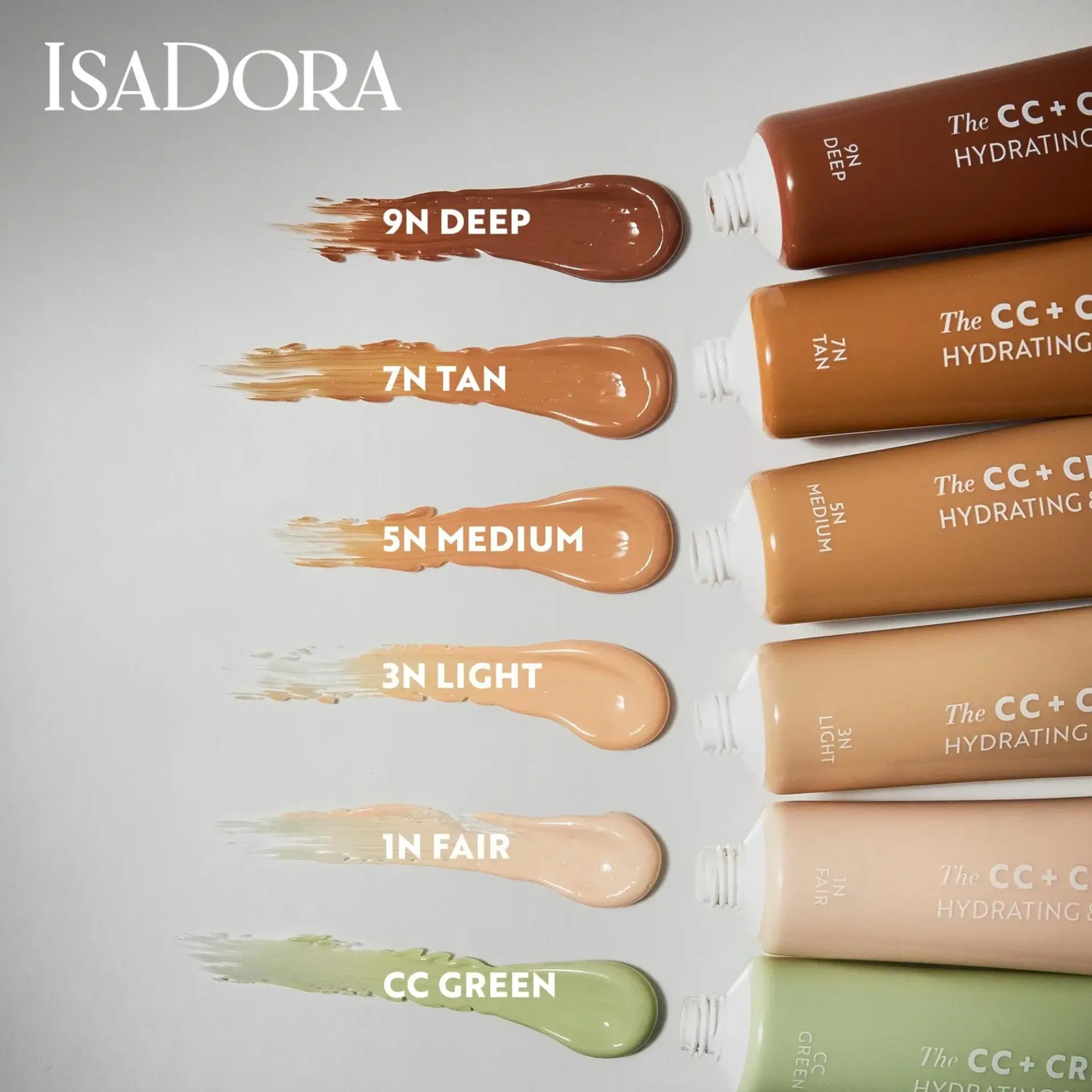 IsaDora Kasvomeikit<The CC + Cream Green CC 30 ml