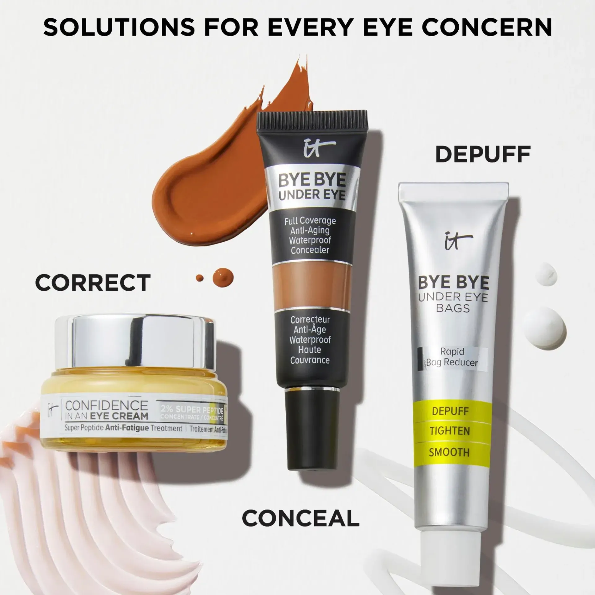 IT Cosmetics Kasvojenhoito<Bye Bye Under Eye Bags silmänympärysvoide 15 ml