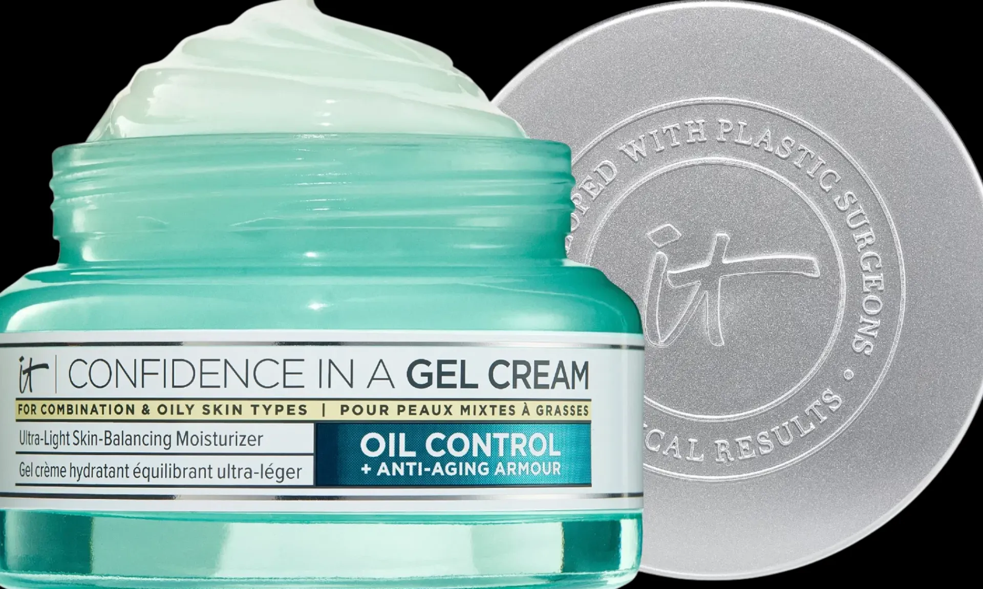 IT Cosmetics Kasvojenhoito<Confidence In a Cream Oil Control Moisturizer geelivoide 60 ml