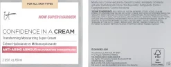 IT Cosmetics Ihonhoidon Tehoaineet|Kasvojenhoito<Confidence in a Cream Supercharged päivävoide 60 ml
