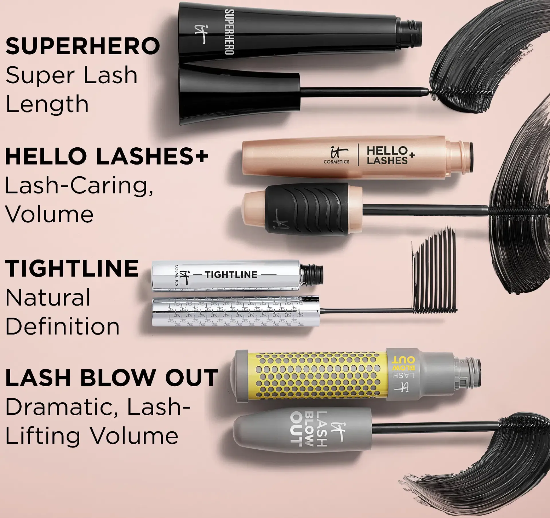 IT Cosmetics Silmämeikit<Hello Lashes maskara 9 ml