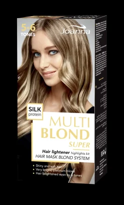 Joanna Hiusvärit<Multi Blond super raita-aine