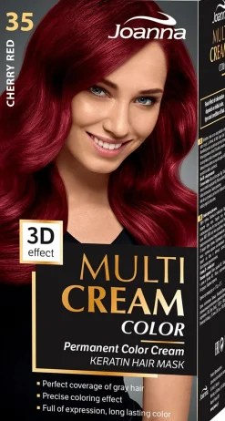 Joanna Hiusvärit<Multi Cream Color Red Cherry 35