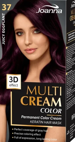 Joanna Hiusvärit<Multi Cream hiusväri 37 Juicy eggplant permanent