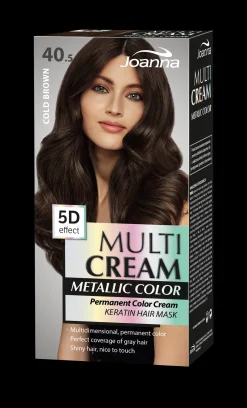 Joanna Hiusvärit<Multi Cream Metallic Color Cold Brown 40.5 hiusväri