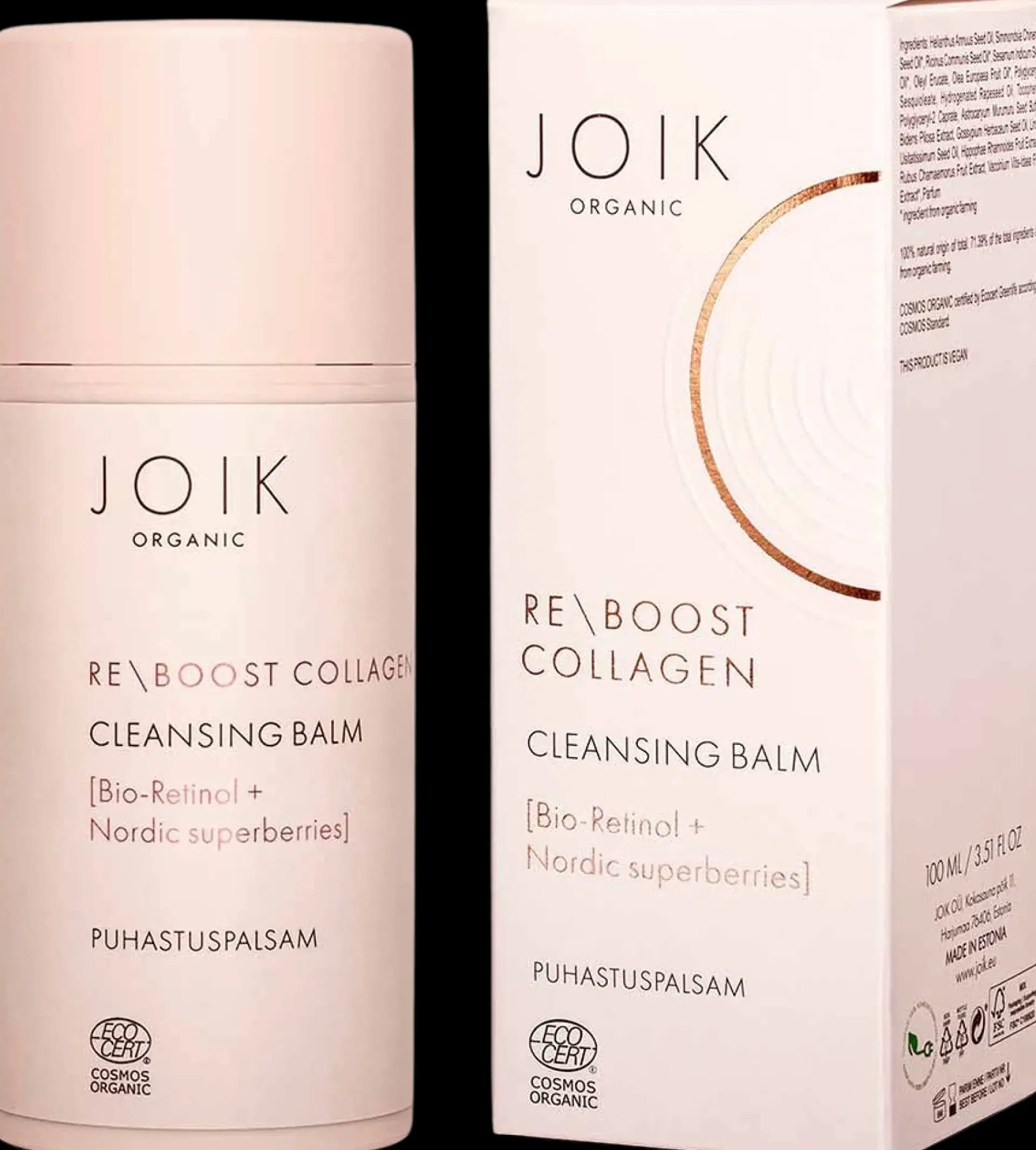 JOIK Organic Ihonhoito|Kasvojenhoito<Re-Boost Collagen Bio-Retinol Cleansing Balm Puhdistusbalmi 100 ml