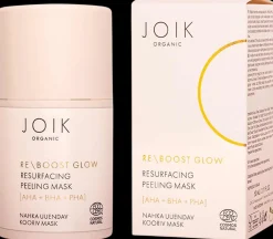 JOIK Organic Ihonhoito|Kasvojenhoito<Re-boost Glow AHA+BHA+PHA Resurfacing Peeling Mask Kuoriva kasvonaamio 50 ml
