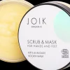 JOIK Organic Ihonhoito|Jalkojenhoito<Scrub & Mask kuorintanaamio käsille ja jaloille 75 g