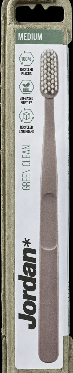 Jordan Suuhygienia|Suuhygienia<Green Clean Medium hammasharja 1kpl