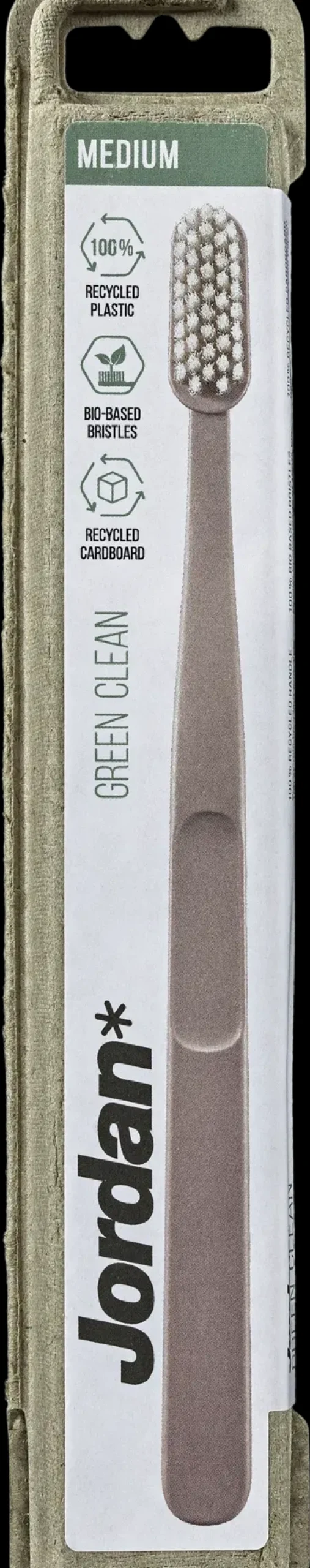 Jordan Suuhygienia|Suuhygienia<Green Clean Medium hammasharja 1kpl