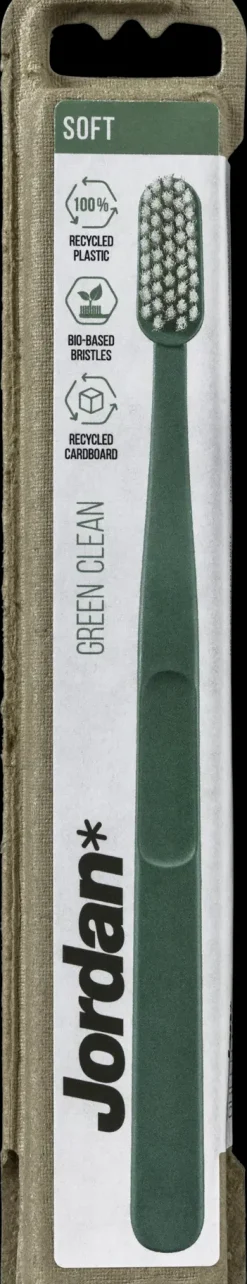 Jordan Suuhygienia|Suuhygienia<Green Clean Soft hammasharja 1kpl