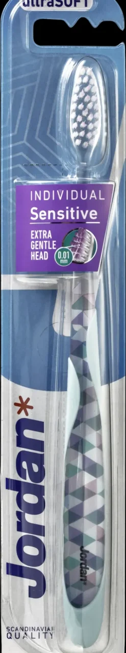 Jordan Suuhygienia|Suuhygienia<Individual Sensitive ultrasoft hammasharja 1kpl