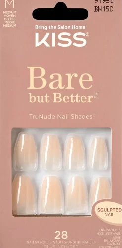 Kiss Kynsimeikit Ja Kynsienhoito<Bare but Better kynnet Embrace It 28kpl