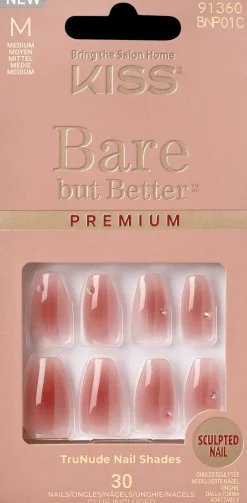 Kiss Kynsimeikit Ja Kynsienhoito<Bare but Better Premium kynnet - Shine 28kpl