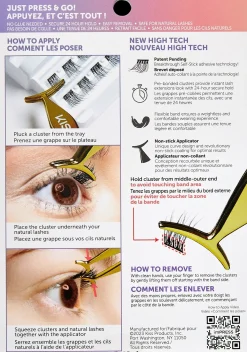 Kiss Silmämeikit<imPRESS Press-on ripsitupsut - Natural 20kpl