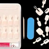 Kiss Kynsimeikit Ja Kynsienhoito<Nails Salon Acrylic Nude French 28 kpl nail kit, KAN01