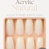 Kiss Kynsimeikit Ja Kynsienhoito<Salon Acrylic Natural kynnet - Strong Enough 28 kpl