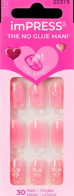 Kiss Kynsimeikit Ja Kynsienhoito<Valentines imPress Nails - Cupid Love 30kpl