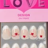 Kiss Kynsimeikit Ja Kynsienhoito<Valentines Nails -Cupid's Canvas 28kpl
