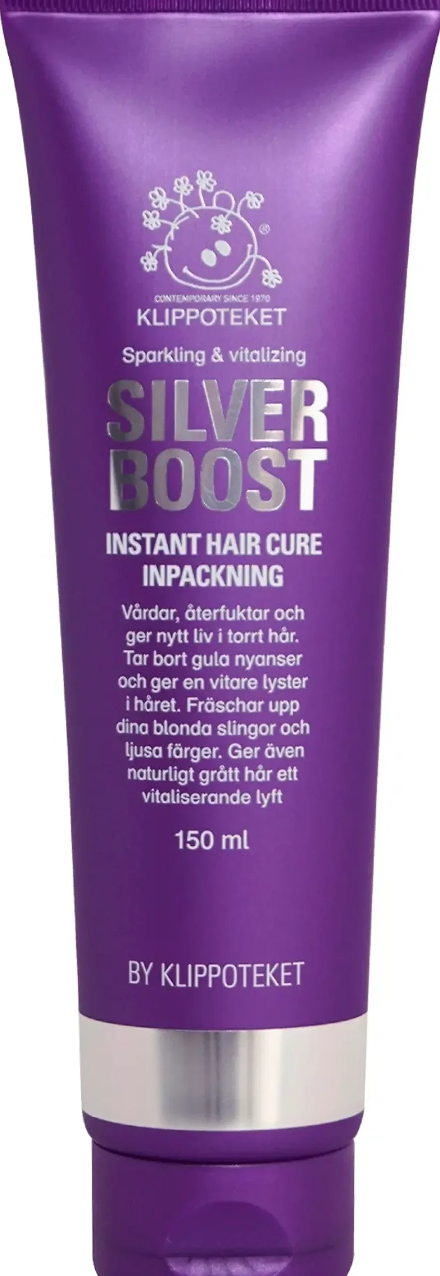 Klippoteket Hiusnaamiot Ja -Tehohoidot|Hiustenhoito<Hair Cure Silver Boost tehohoito 150 ml